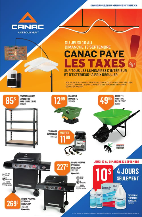 Circulaire Canac - Page 1