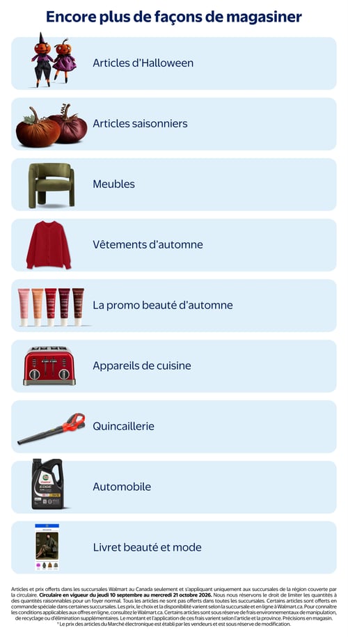 Circulaire Walmart - Prêt pour l'Automne - Page 20