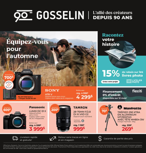 Circulaire Gosselin Photo - Page 1