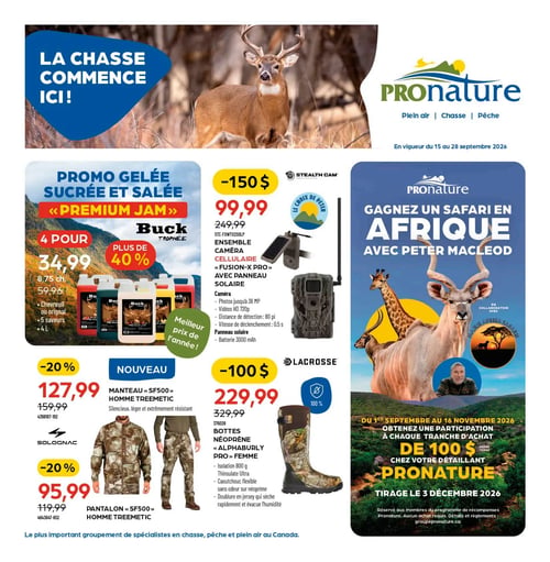 Circulaire Pronature - Page 1