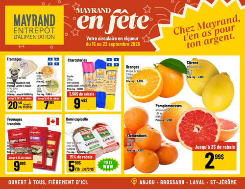 Circulaire Mayrand Entrepôt D'alimentation - Page 3