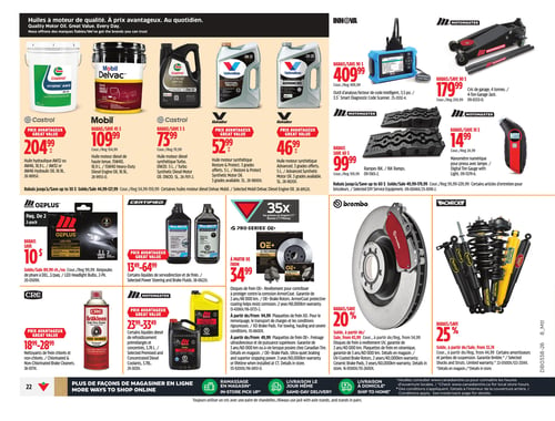 Circulaire Canadian Tire - Page 31