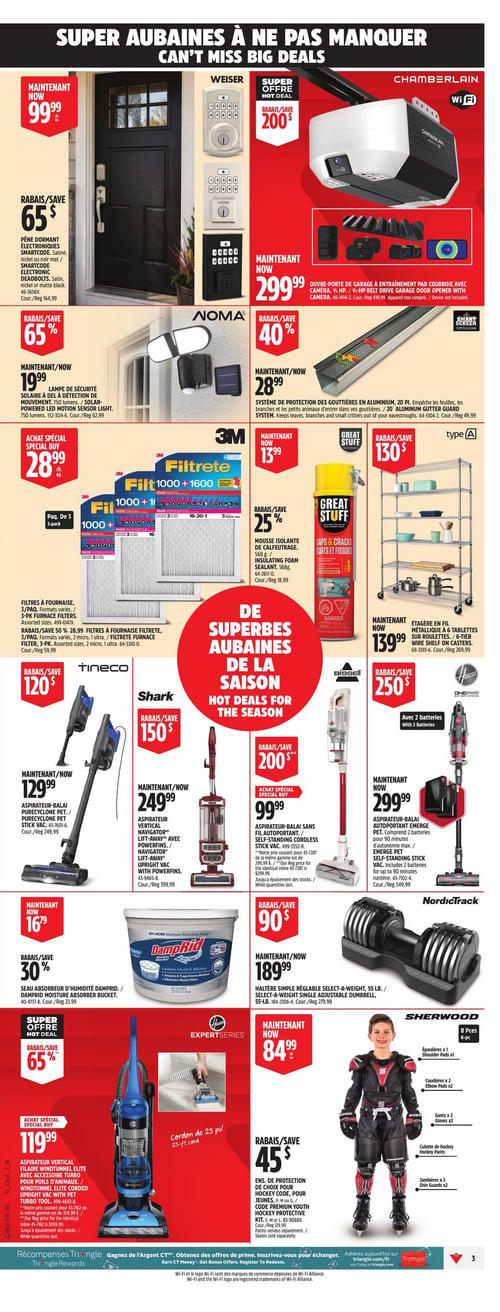 Circulaire Canadian Tire - Grand Solde Rouge de l'Automne - Page 5