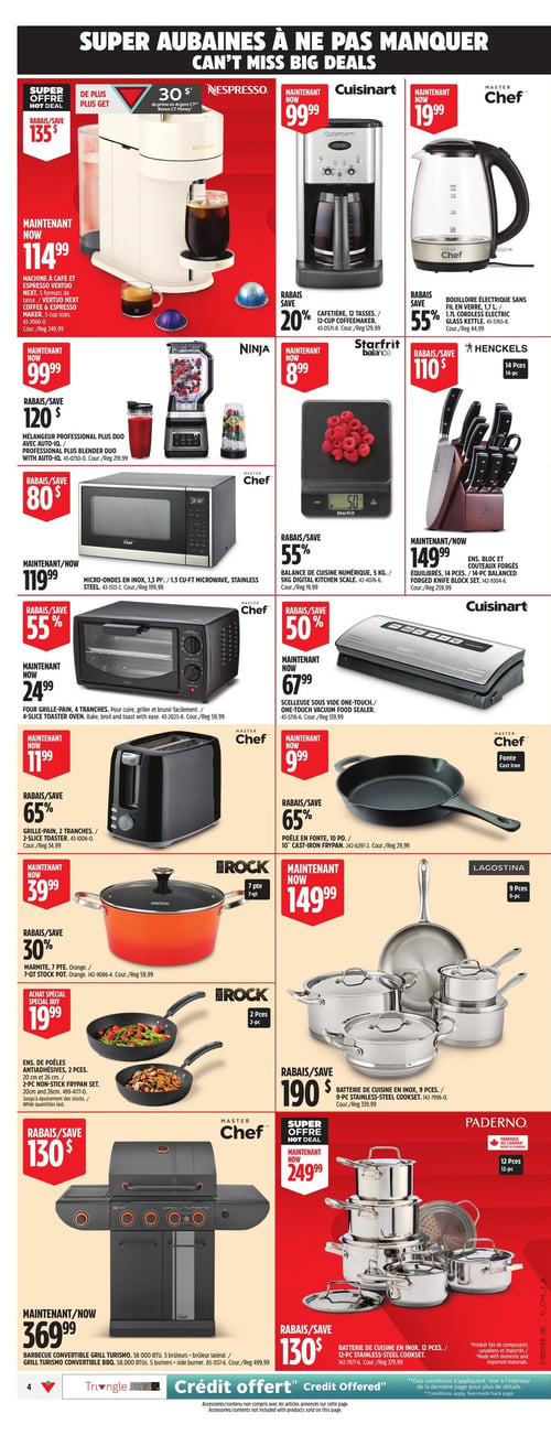 Circulaire Canadian Tire - Grand Solde Rouge de l'Automne - Page 6