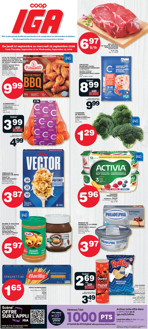 Circulaire IGA Coop - Îles de la Madeleine - Page 1