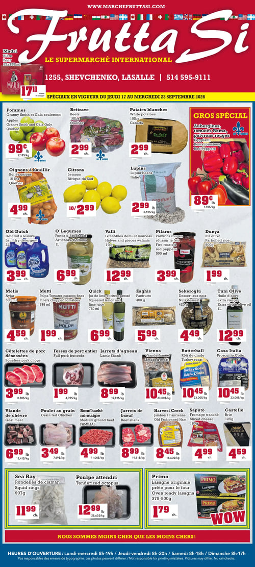Circulaire Marché Frutta Si - Page 1
