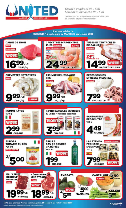 Circulaire United Supermarché - Page 1