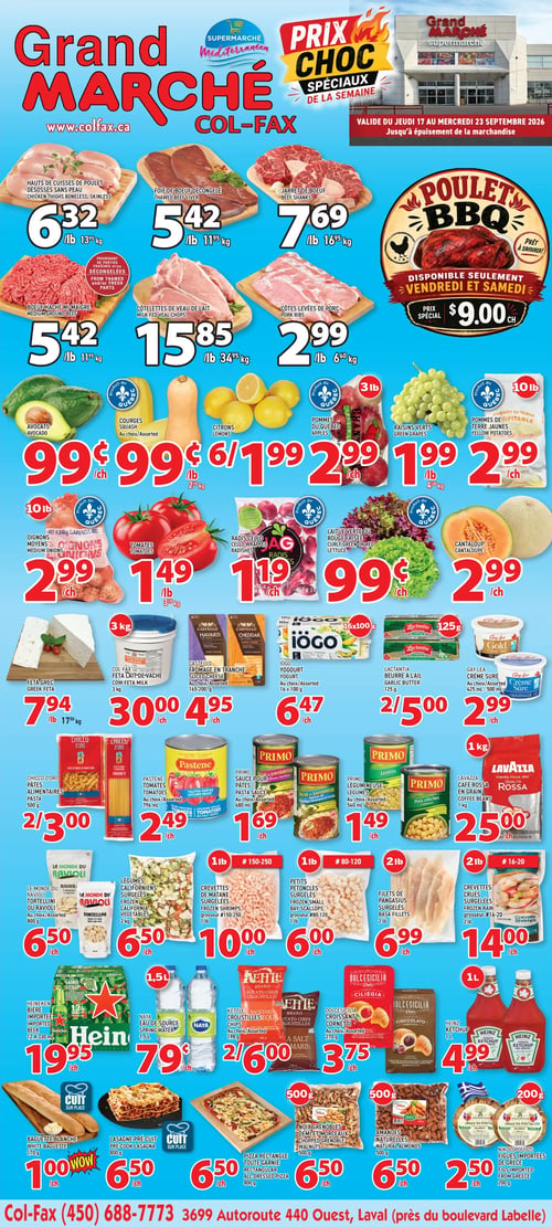 Circulaire Grand Marché Laval - Page 1