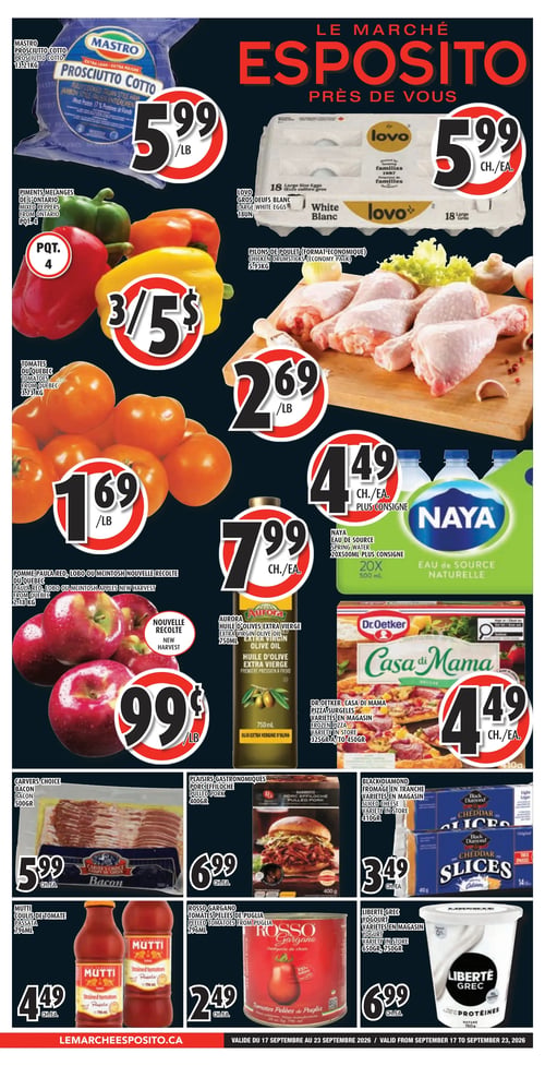 Circulaire Le Marché Esposito - Page 1