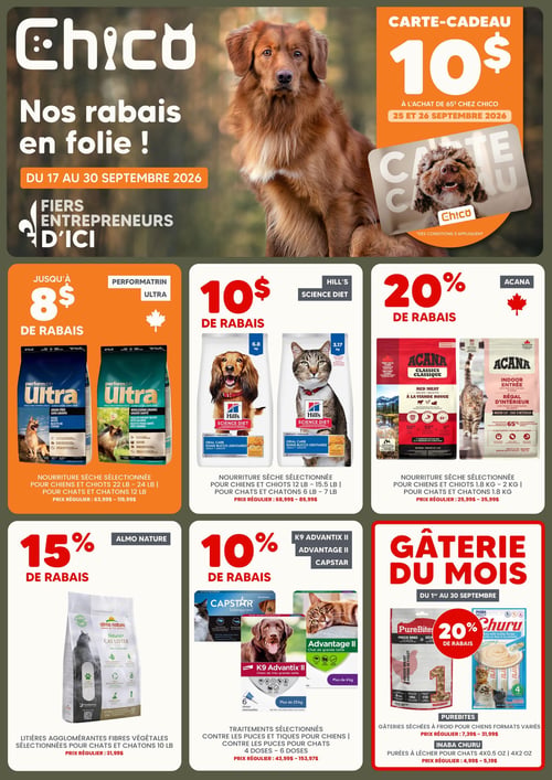 Circulaire Chico Boutique d'Animaux - Page 1