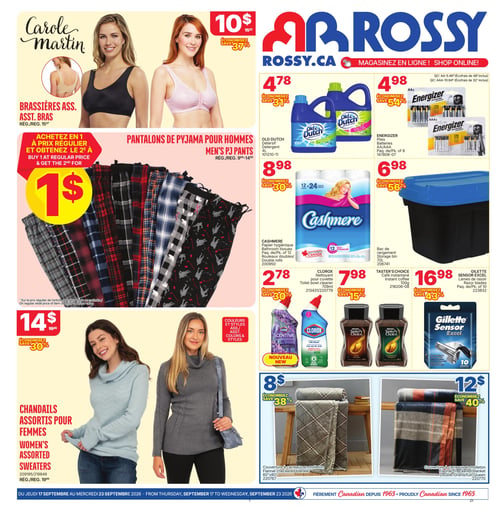 Circulaire Rossy - Page 1