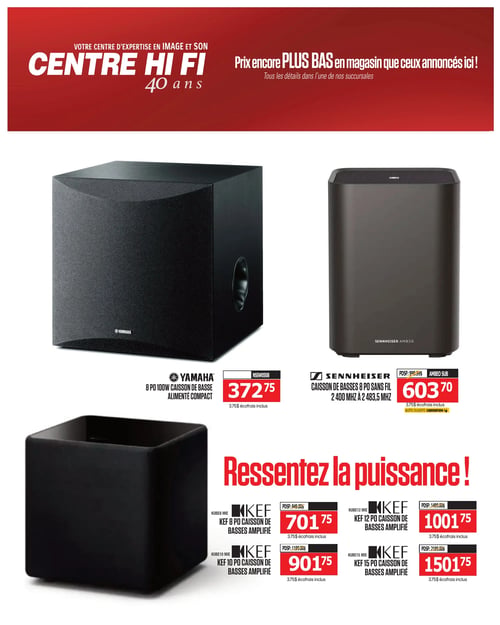 Circulaire Centre HI-FI - Page 85