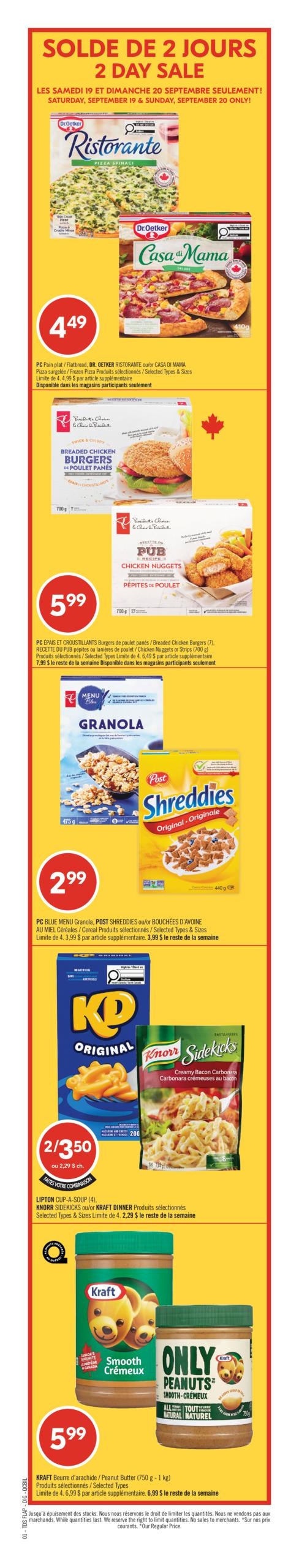 Circulaire Pharmaprix - Page 1