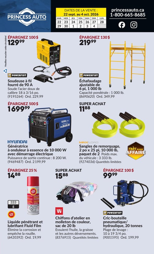 Circulaire Princess Auto - Page 2