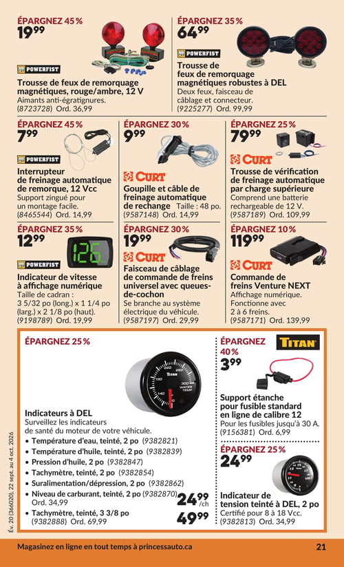 Circulaire Princess Auto - Page 29