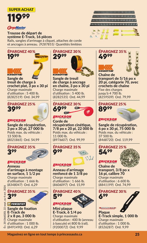 Circulaire Princess Auto - Page 33