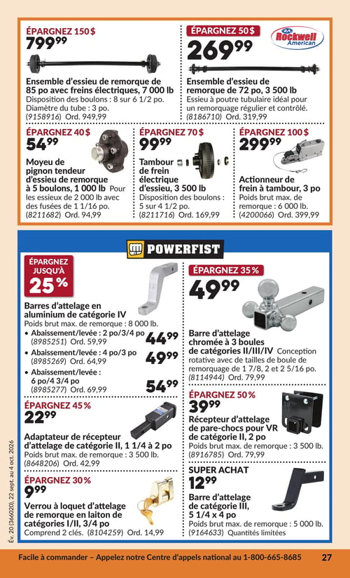 Circulaire Princess Auto - Page 35