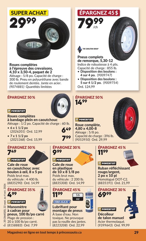 Circulaire Princess Auto - Page 37