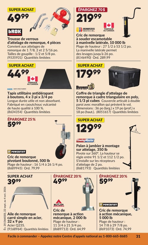 Circulaire Princess Auto - Page 39