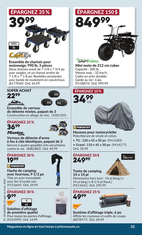 Circulaire Princess Auto - Page 41