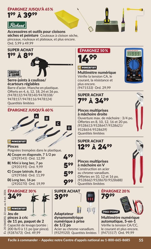 Circulaire Princess Auto - Page 63