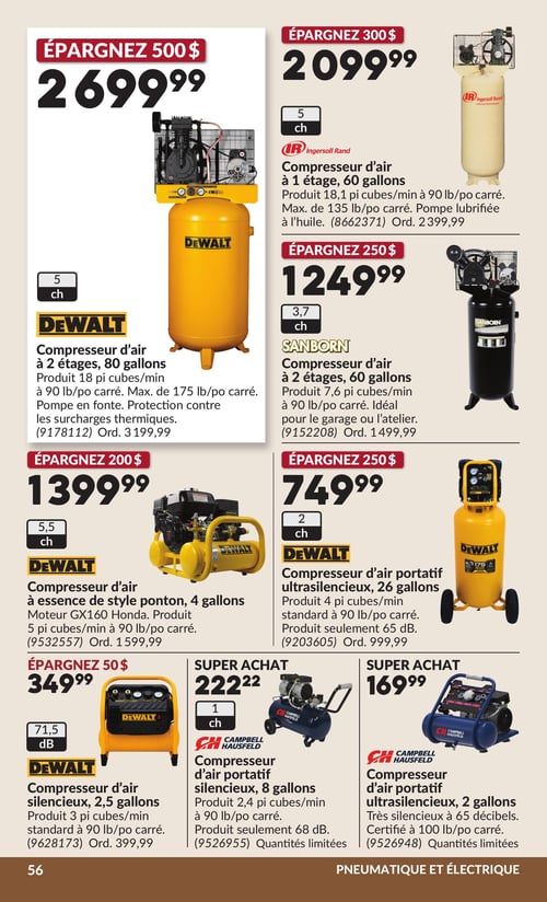 Circulaire Princess Auto - Page 64