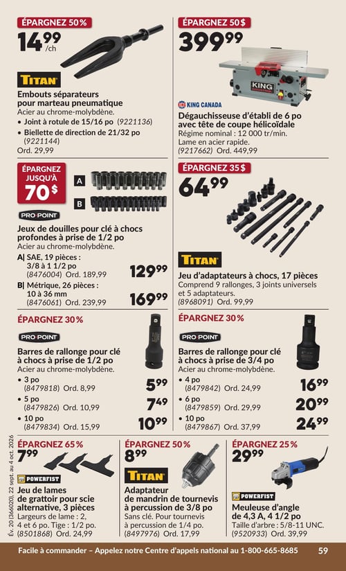 Circulaire Princess Auto - Page 67