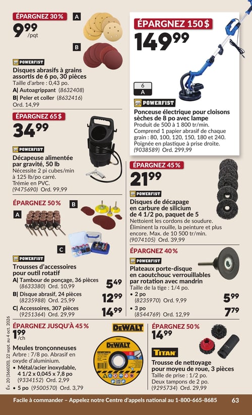 Circulaire Princess Auto - Page 71