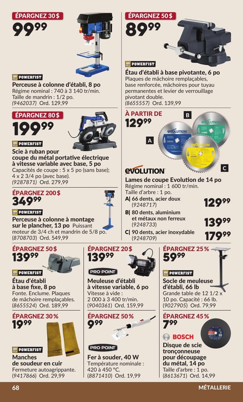 Circulaire Princess Auto - Page 76
