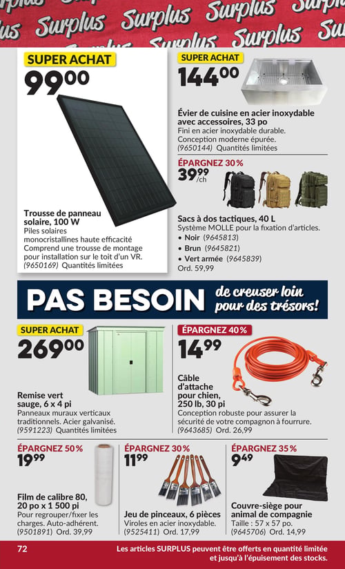 Circulaire Princess Auto - Page 80