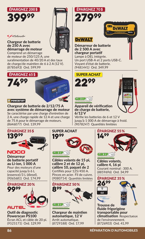 Circulaire Princess Auto - Page 94