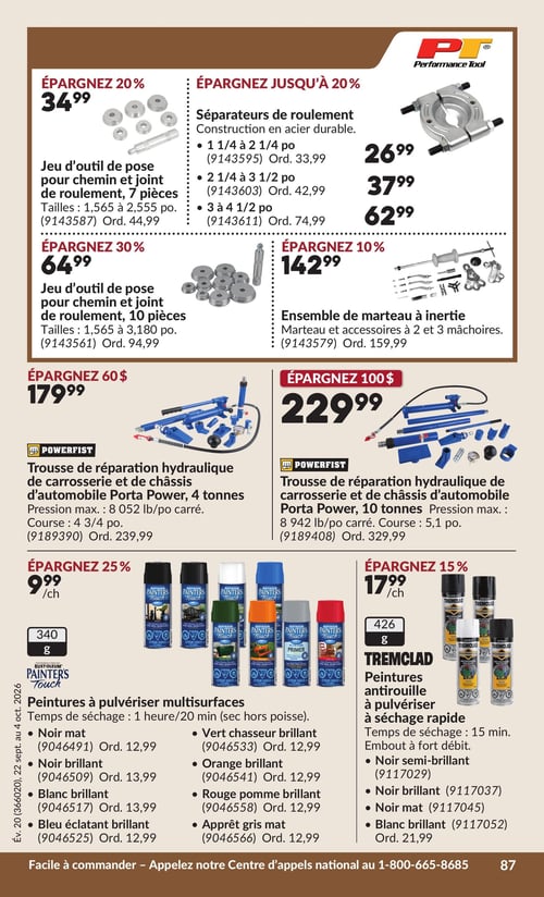 Circulaire Princess Auto - Page 95