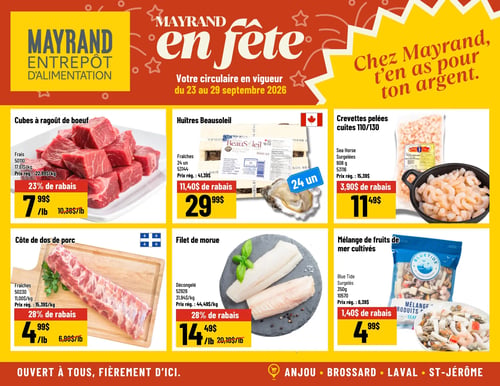 Circulaire Mayrand Entrepôt D'alimentation - Page 2