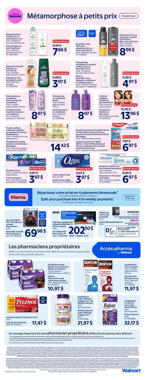 Circulaire Walmart - Page 6