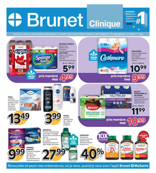 Circulaire Brunet - Clinique - Page 1