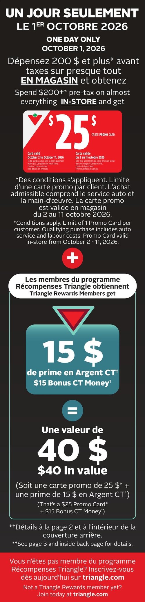 Circulaire Canadian Tire - Page 1