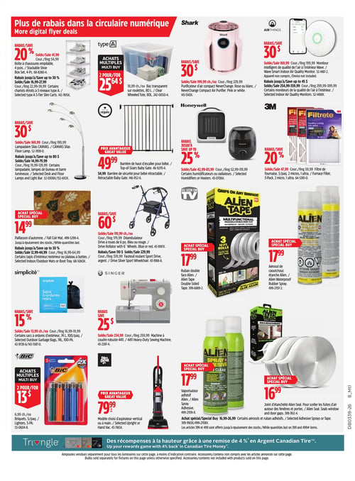 Circulaire Canadian Tire - Page 23