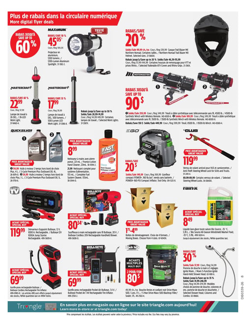 Circulaire Canadian Tire - Page 24