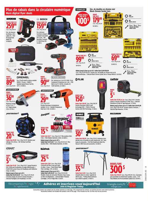 Circulaire Canadian Tire - Page 25