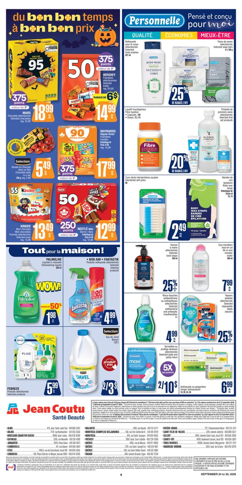 Circulaire Jean Coutu - Santé Beauté - Page 4