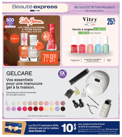 Circulaire Jean Coutu - Évènement ma Beauté - Page 5