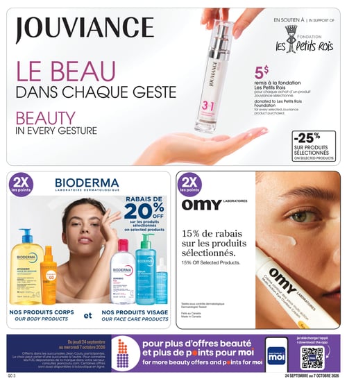 Circulaire Jean Coutu - Évènement ma Beauté - Page 6