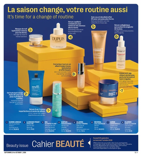 Circulaire Jean Coutu - Évènement ma Beauté - Page 8
