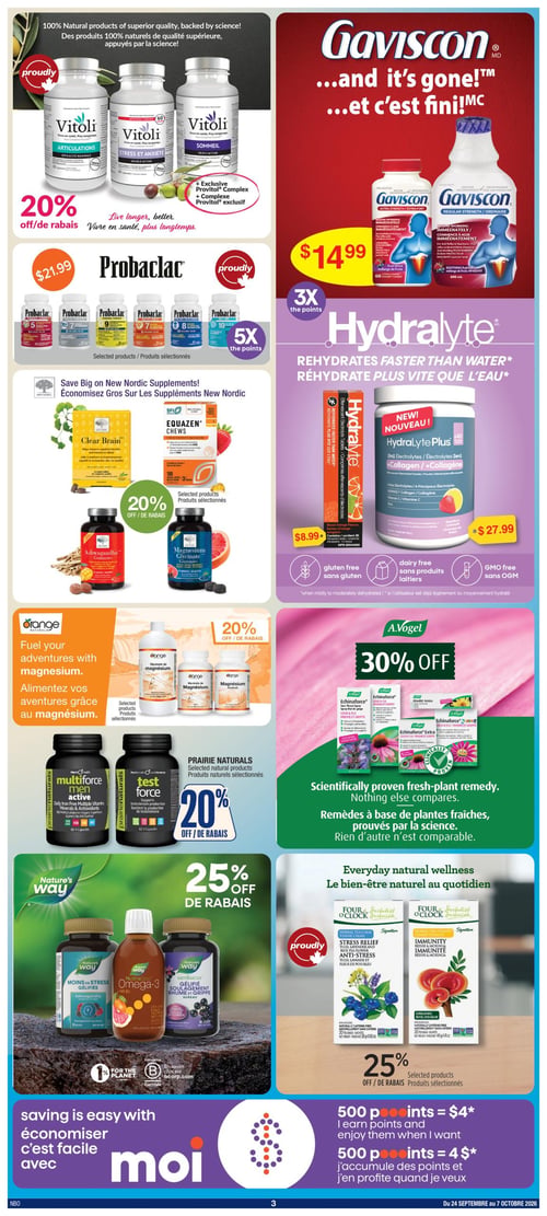 Circulaire Jean Coutu - Les Essentiels Bien-être - Page 3