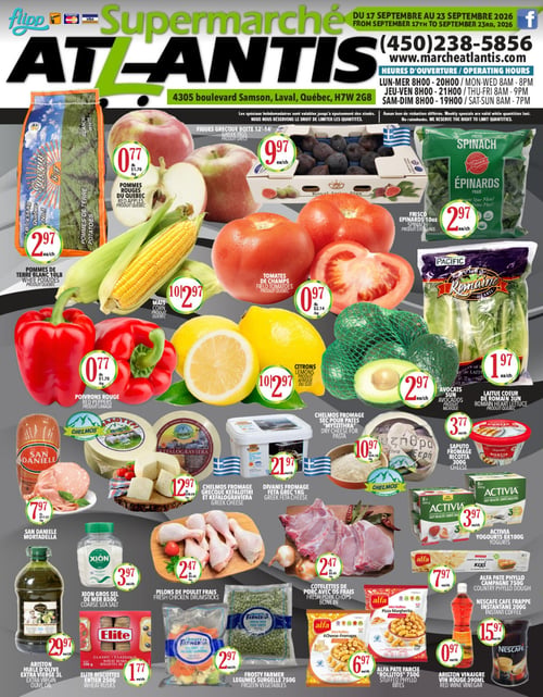 Circulaire Supermarché Atlantis - Page 1