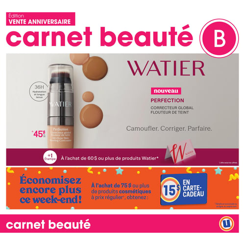 Circulaire Uniprix - Carnet Beauté - Page 1
