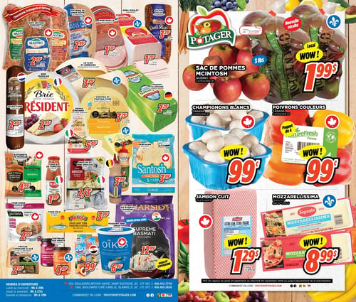 Circulaire Fruiterie Potager Saint-Eustache / Blainville - Page 1