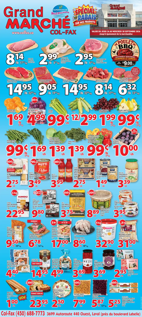Circulaire Grand Marché Laval - Page 1