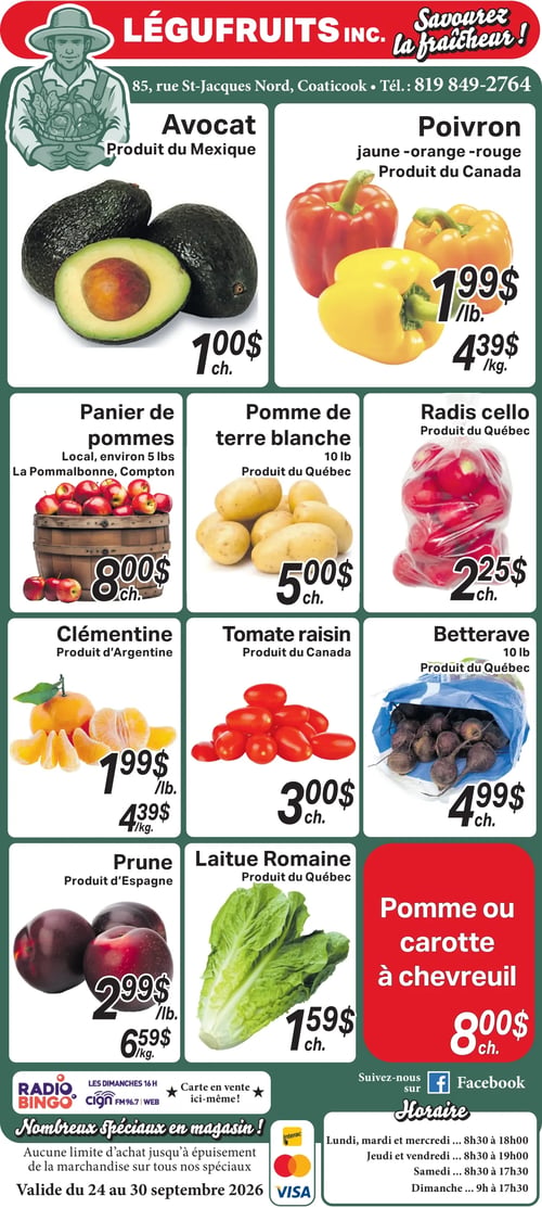 Circulaire Légufruits - Page 1