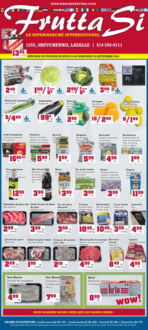 Circulaire Marché Frutta Si - Page 1